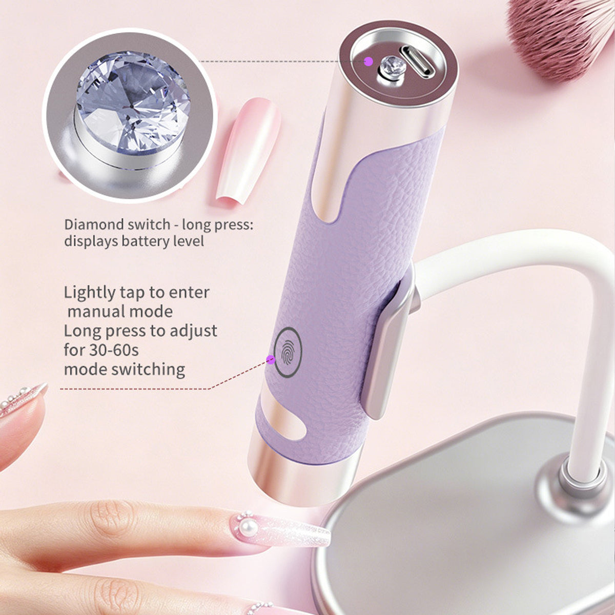 Smart-Sensor Nail Lamp
