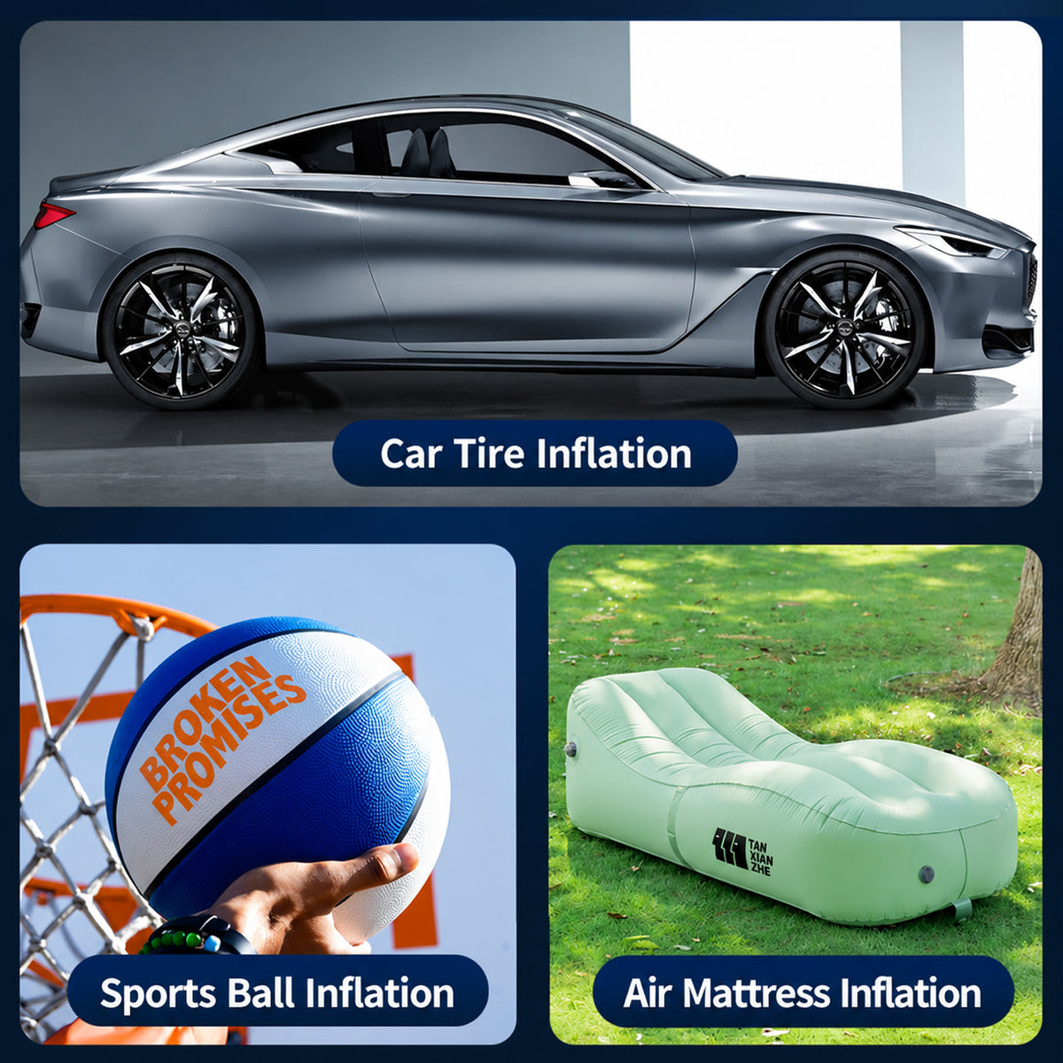 Portable Car Tire Inflator