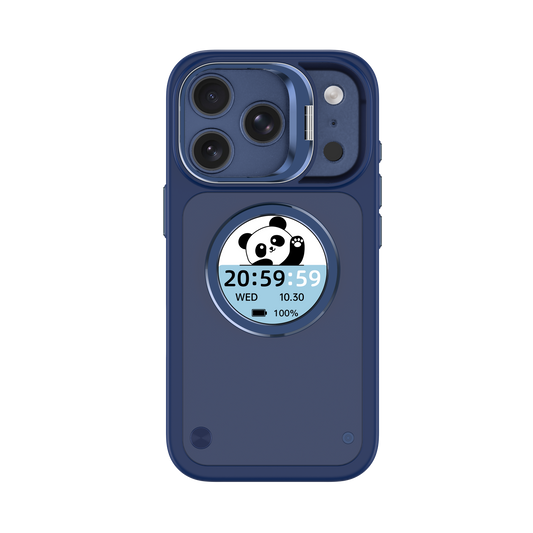 Smart Phone Case with 1.52" AMOLED Display, Bluetooth 6.0, Custom Wallpaper & Message Notifications, IP67 Waterproof, Magnetic Charging, for iPhone 13–17 Series