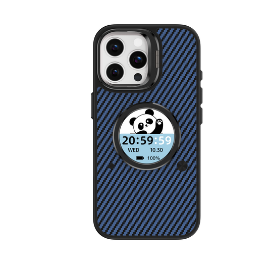 Smart Phone Case with 1.52" AMOLED Display, Bluetooth 6.0, Custom Wallpaper & Message Notifications, IP67 Waterproof, Magnetic Charging, for iPhone 13–17 Series