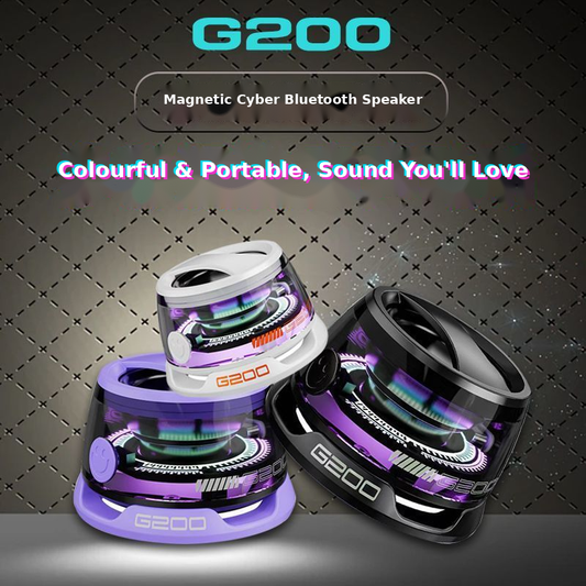 Mini Magnetic Bluetooth Speaker for Outdoor Use
